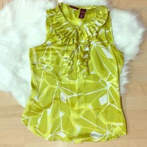 New York and company green top size 10